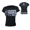 Дамска тениска BOXING Limited / IRONINSIDE вече е факт, за всички фенове на бокса. Това е вашата тениска, която ще Ви направи различен...