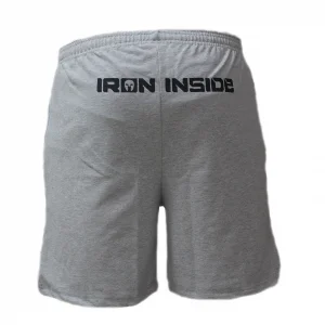 Къси гащета Train Hard / IRONINSIDE с лого на десния крачол IRONINSIDE са най-добрия избор на облекло, подходящо за вашите тренировки и за ежедневно носене.