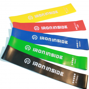 Тренировъчни ластици за бедра / IRONINSIDE - комплектът от 5 броя ластици за тренировка на IRONINSIDE са най-добрата покупка, която можете да направите.